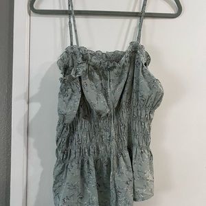 Women’s floral tank top